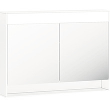 Koupelnová závěsná skříňka RAVAK Step zrcadlová 1000 x 740 x 150 mm X000001421