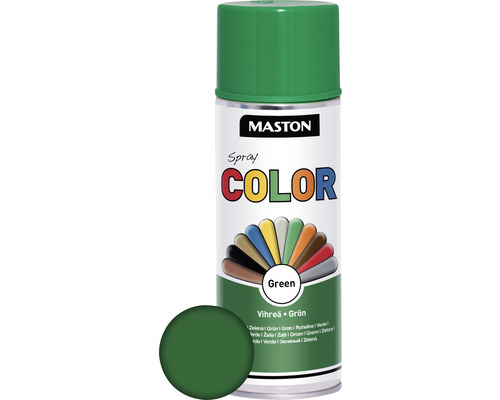 Barva ve spreji Color zelená lesk 400ml