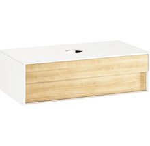 Koupelnová skříňka pod umyvadlo RAVAK Step dub 1000 x 305 x 540 mm X000001417