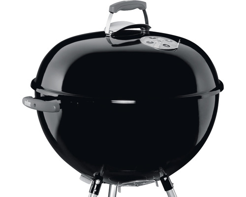 Kulatý gril s víkem a rukojetí