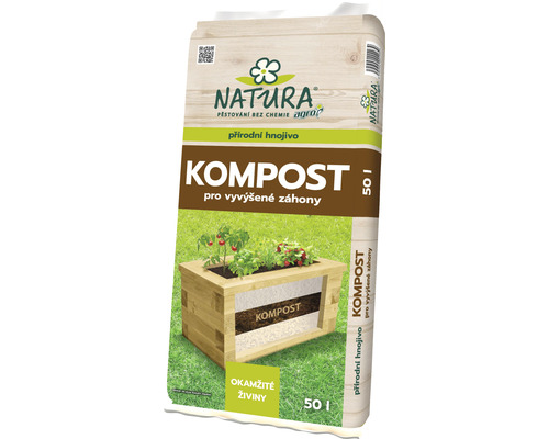 Kompost pro vyvýšené záhony NATURA 50 l