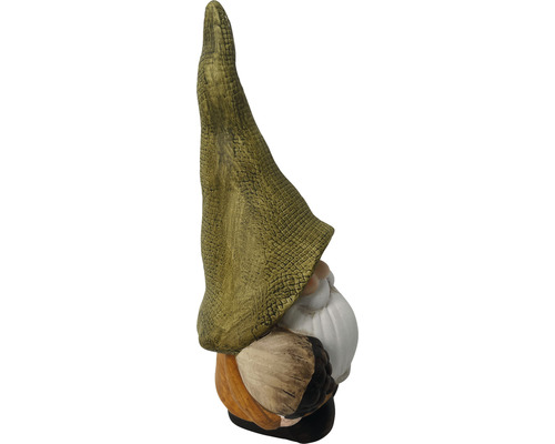 Zahradní trpaslík se špičatou čepicí jako dekorace pro venkovní použití