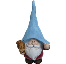 Zahradní trpaslík s figurkou veverky