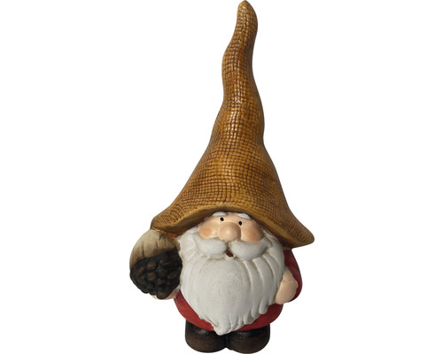 Zahradní trpaslík s čepicí a žaludem