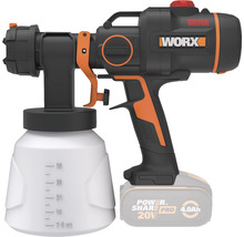 Aku stříkací pistole Worx WX020.9 bez baterie a nabíječky