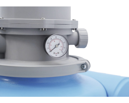 Ukazatel tlaku na úpravně vody