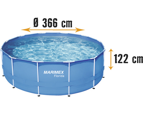 Bazén Marimex Florida 3,66 x 1,22 m bez příslušenství 10340193