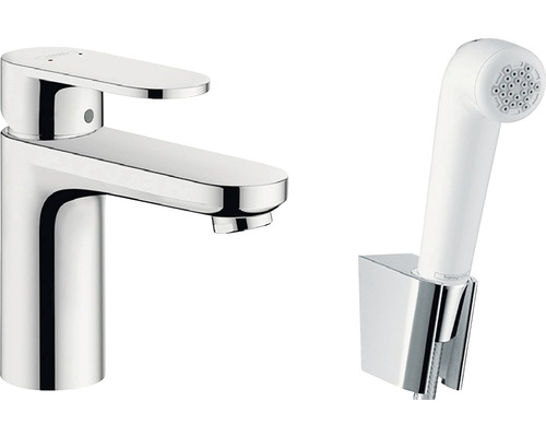 Umyvadlová baterie hansgrohe Vernis Blend chrom s bidetovou sprškou 71215000