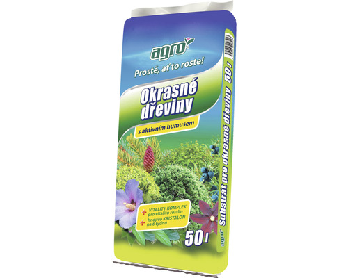 Substrát pro okrasné dřeviny Agro 50 l Substrát pro okrasné dřeviny Agro 50 l