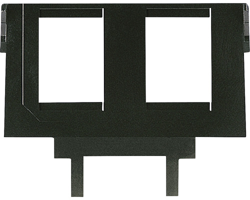 Nosná maska konektoru ABB 5014A-B1018 Tango dvojnásobní černá