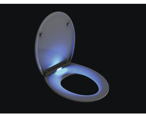 WC sedátko form & style Maui bílá automatické zavírání a LED osvětlení