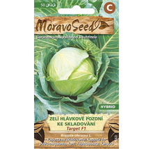 Balení semen pozdního hlávkového zelí pro skladování