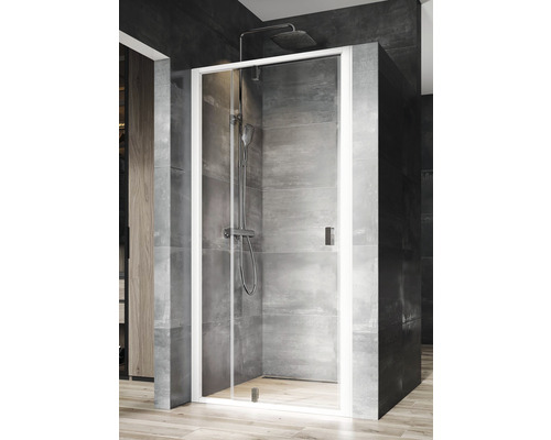 Sprchové dveře do niky RAVAK Nexty NDOP2-120 white+Transparent 03OG0100Z1