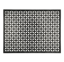 Venkovní rohožka Lizzy gumová kartáčová černá 48 x 62 cm-thumb-1