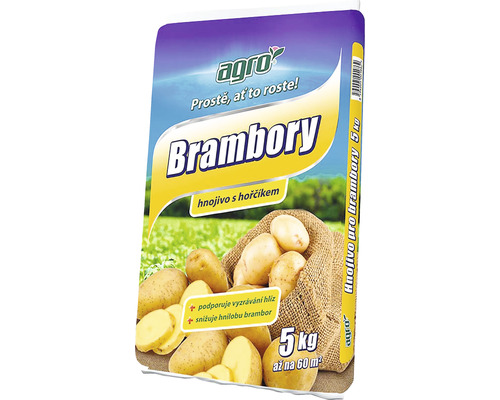 Hnojivo na brambory Agro, balení 5 kilogramů