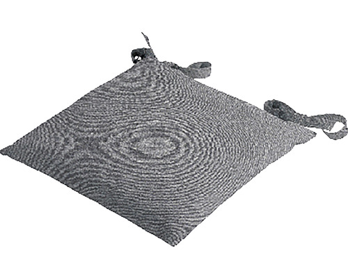 Sedák prošívaný 46 x 46 cm voděodpudivý šedý