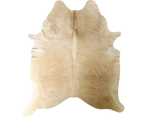 Světlá kravská kůže koberec