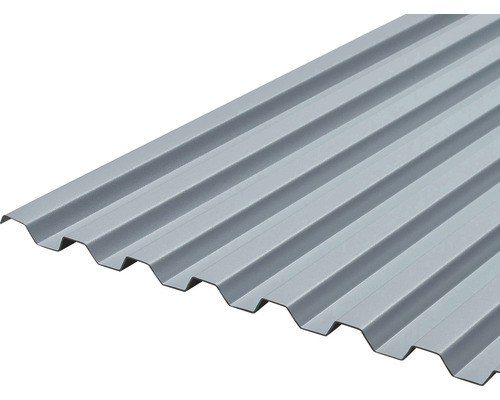 Plastová deska 2000 x 900 x 1,2 mm trapézová šedá Profilovaný plech pro střešní krytinu