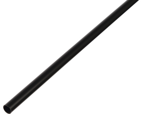 Kulatá trubka hliník černá eloxovaná Ø 8 mm, 1 m