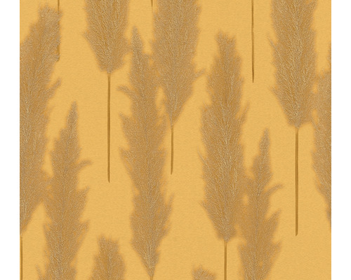 Vliesová tapeta tráva žlutá 10,05x0,53 m