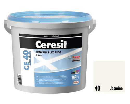 Spárovací hmota CERESIT CE 40 Aquastatic 5 kg 40 jasmine