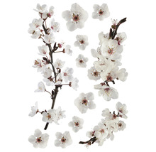 Samolepicí dekorace Crearreda 44223 kvetoucí větev stromu 50x70 cm-thumb-1