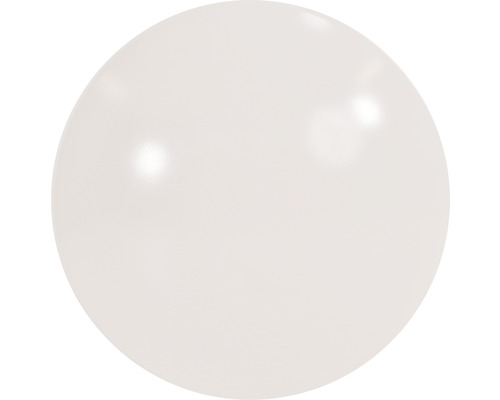 Bílá kulová lampa