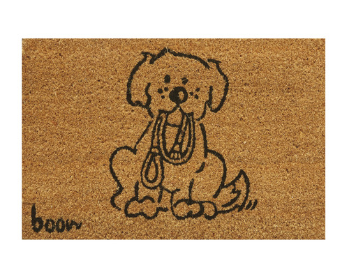 Kokosová rohožka s motivem psa