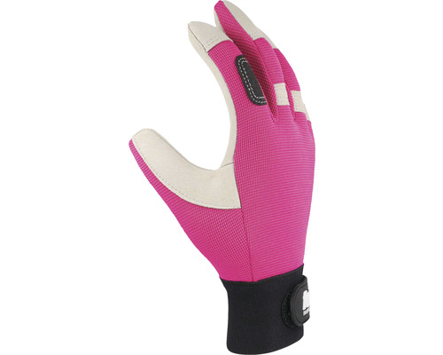 Růžová zahradní rukavice