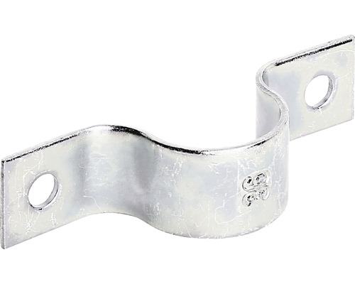 Objímka na trubku 36 mm, 1 palec, galvanicky pozinkovaná U-třmen pro upevnění trubek