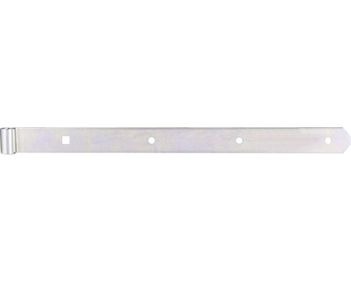 Pásový závěs lehký 400x10x30 mm, galvanicky silnovrstvě pozinkováno Kovový závěs s otvory pro upevnění