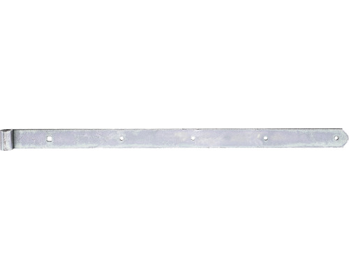 Pásový závěs, Typ 6, středně těžký, 700x13x40 mm, galvanicky silnovrstvě pozinkováno