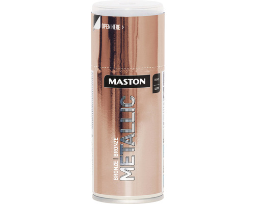 Lak ve spreji Maston Metallic Bronze bronzový 150 ml Maston metalický sprej bronz