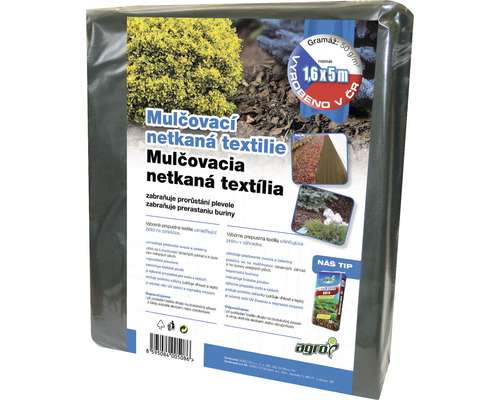 Mulčovací textilie 1,6 metru x 5 metru proti plevelu