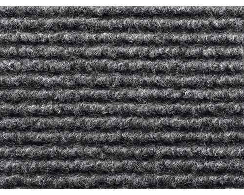 Šedá čisticí rohožka s horizontálními žebry