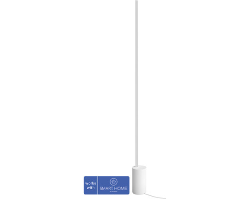 LED stojací lampa Philips HUE Signe RGB 29W 1800lm 2000-6500K bilá kompatibilní se SMART HOME by hornbach