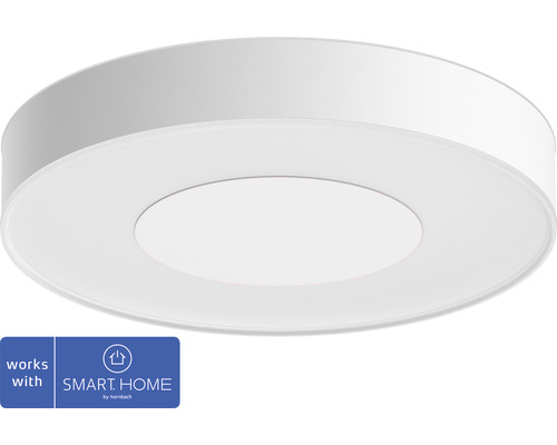 LED stropní svítidlo Philips HUE 4116431P9 RGBW 52,5W 3450lm 2000-6500K bílé kompatibilní se SMART HOME by hornbach