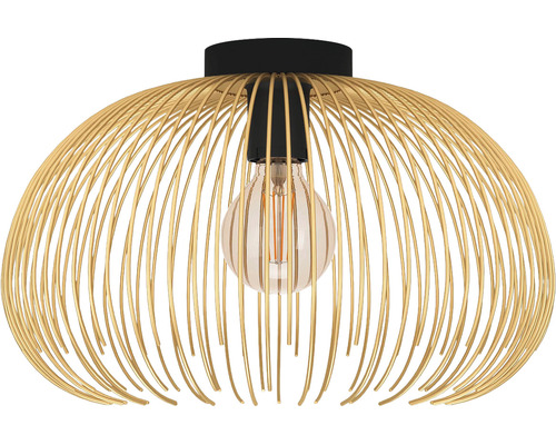 Stropní svítidlo s drátěným stínidlem a světelným zdrojem