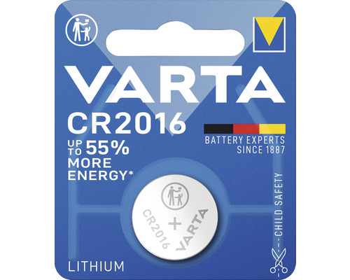 Knoflíková baterie VARTA CR2016 3V