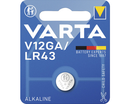 Knoflíková baterie VARTA V12GA 1,5V