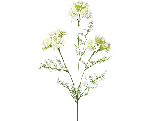 Umělá rostlina řebříček achillea 57 cm bílá