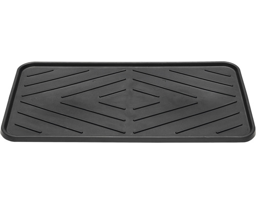 Plastová odkapávací miska na boty s rýhovaným vzorem