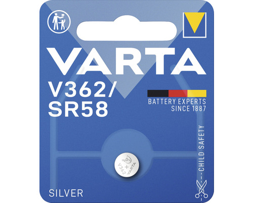 Knoflíková baterie VARTA V362/SR58 1,55V
