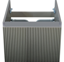 Skříňka pod umyvadlo s rýhovanou přední stranou