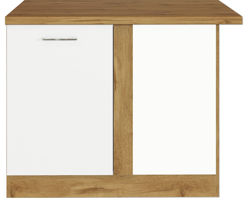 Spodní skříňka s jedněmi dvířky a otevřenou přihrádkou