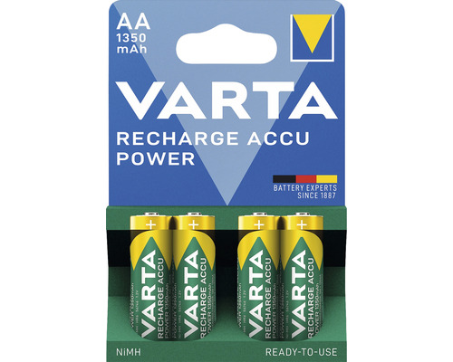 Dobíjecí baterie VARTA Accu Power AA 1,2V 1350mAh 4ks