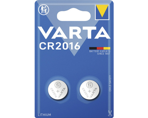 Knoflíková baterie VARTA CR2016 3V 2ks