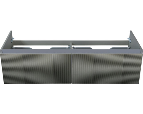 Skříňka pod umyvadlo s rýhovanou přední stranou