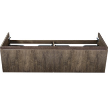 Dřevěná skříňka pod umyvadlo se dvěma dvířky