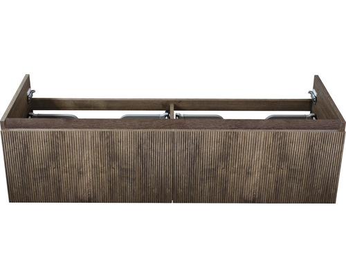 Dřevěná skříňka pod umyvadlo se dvěma dvířky